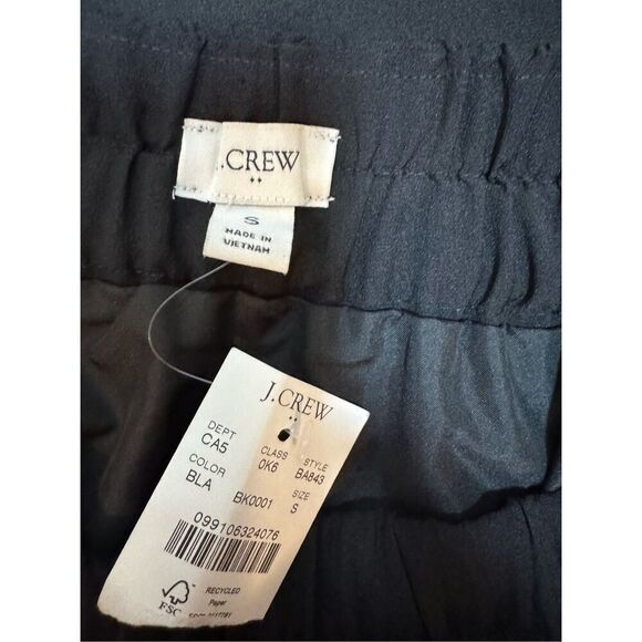 J Crew Pull-on skirt Black NWT Small - Picture 4 of 5